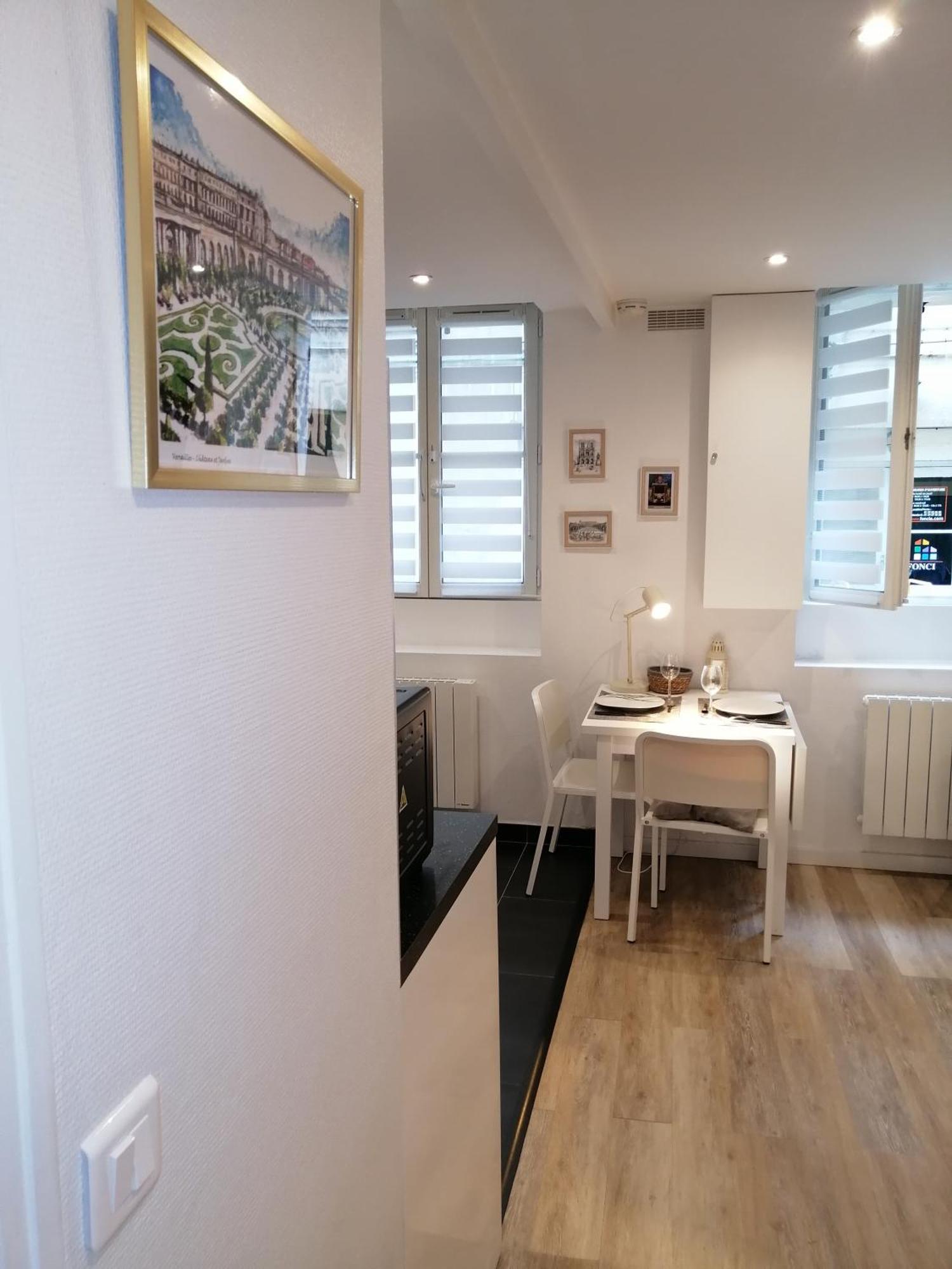 Le Vauban, Charmant Studio 5 Minutes Du Chateau Versailles Buitenkant foto